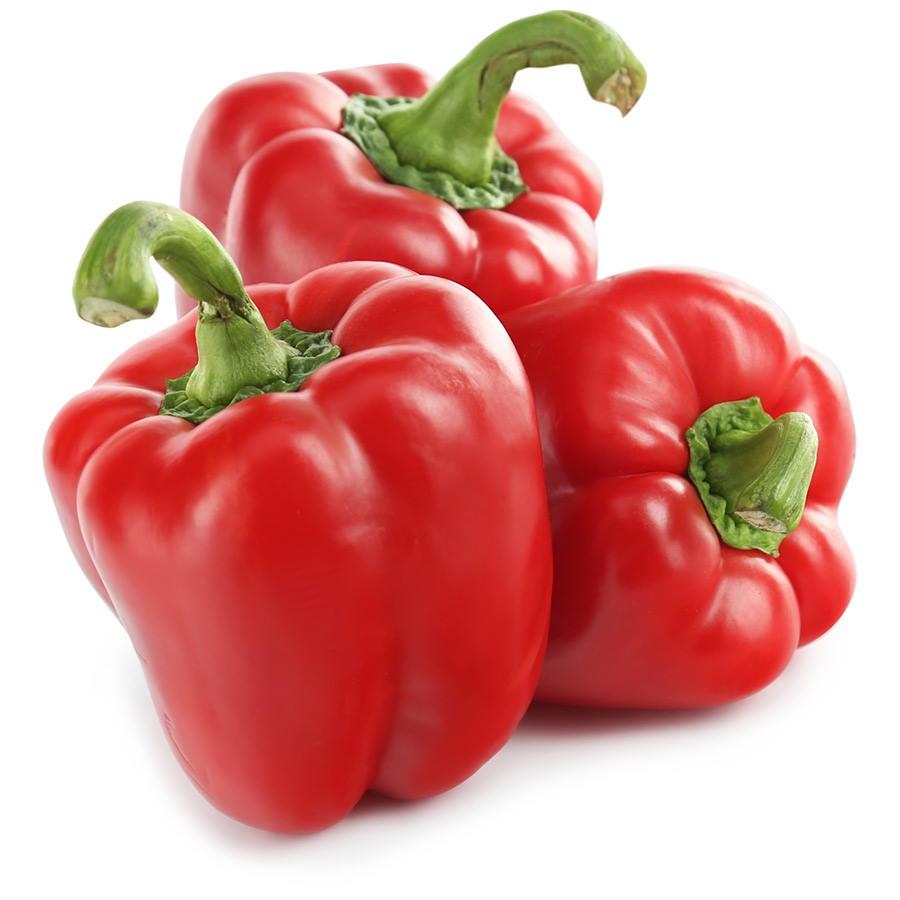 Перец красный, ~80-200г/шт
