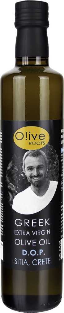 Масло Olive Roots оливковое DOP Sitia Crete Extra Virgin, 500мл