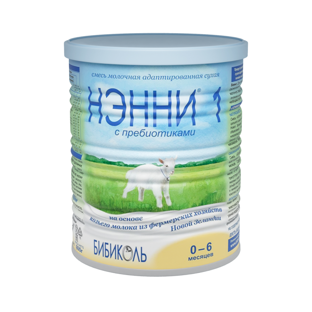 Смесь Нэнни 1 молочная с пребиотиками, 800г