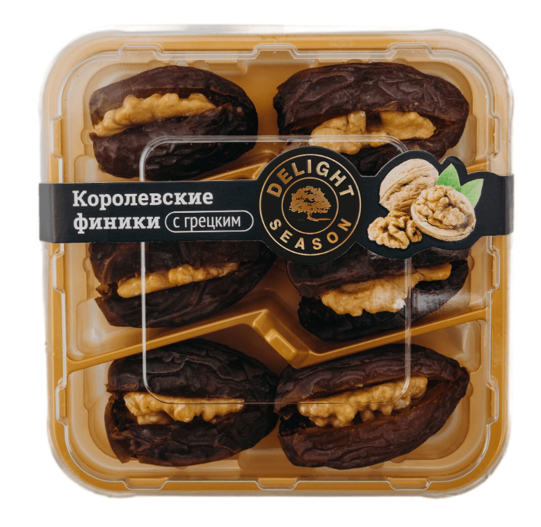 Финики Delight Season с грецкм орехом, 120г