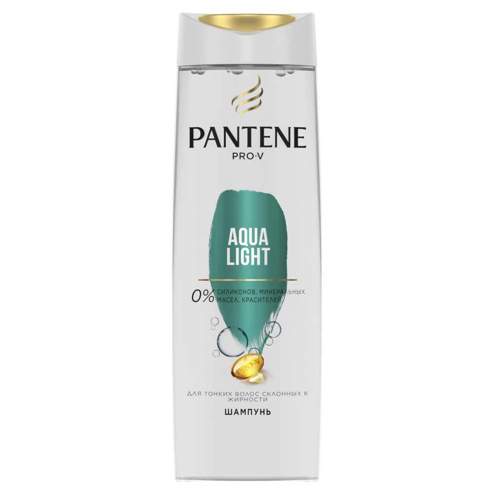 Шампунь Pantene Aqua Light для жирных волос, 400мл