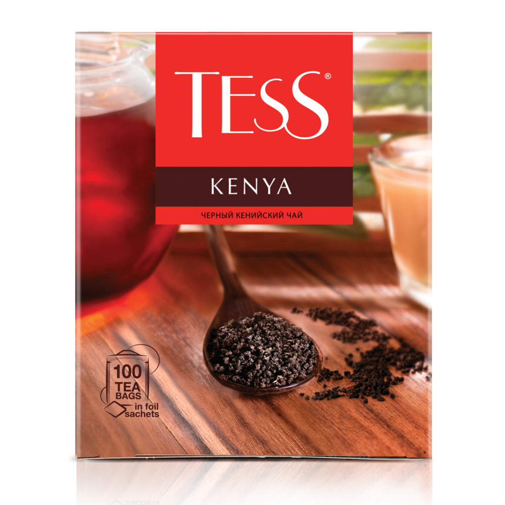 Чай черный Tess Kenya в пакетиках 1,5 г 100 шт