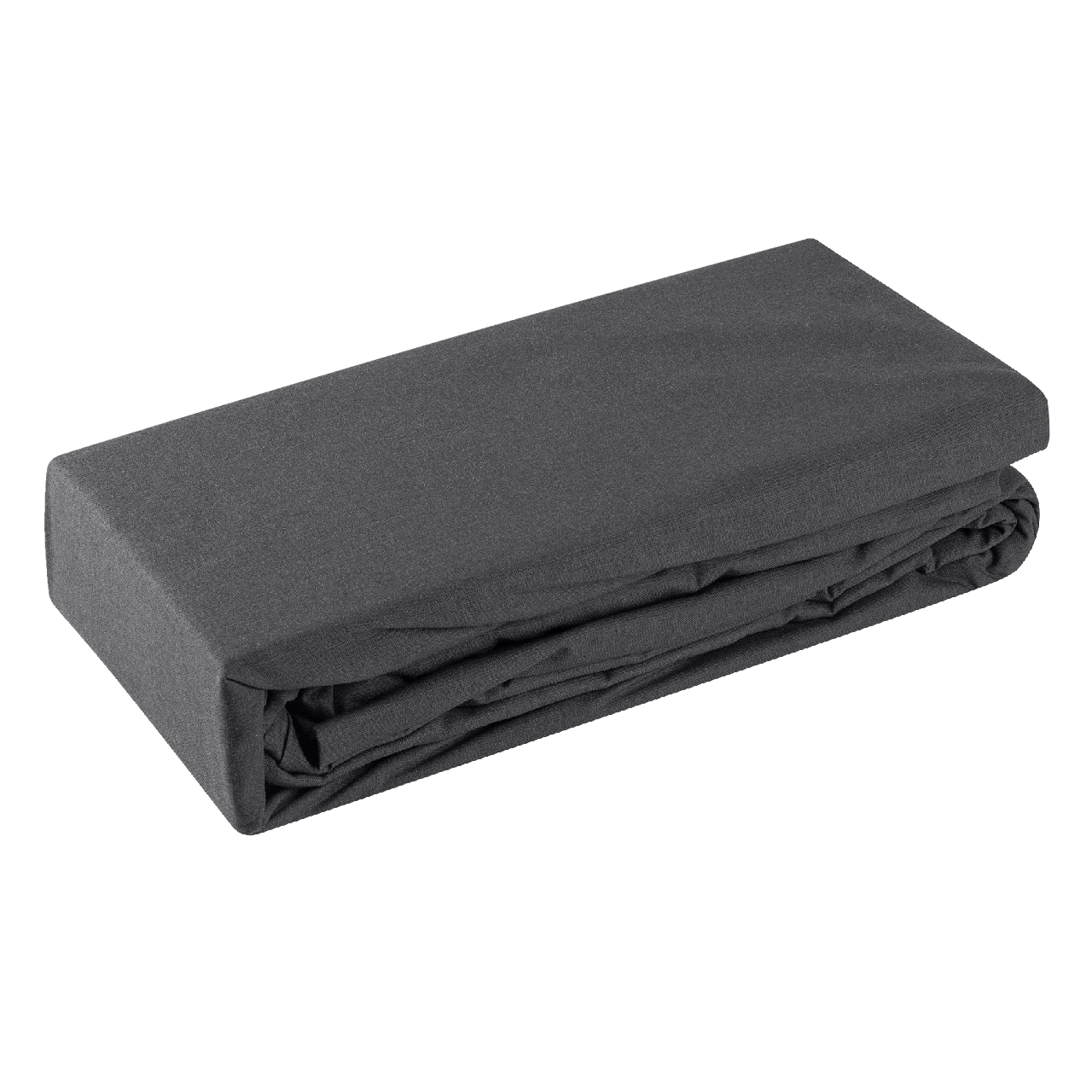 Tarrington House Простыня графит перкаль на резинке, 160 x 200см