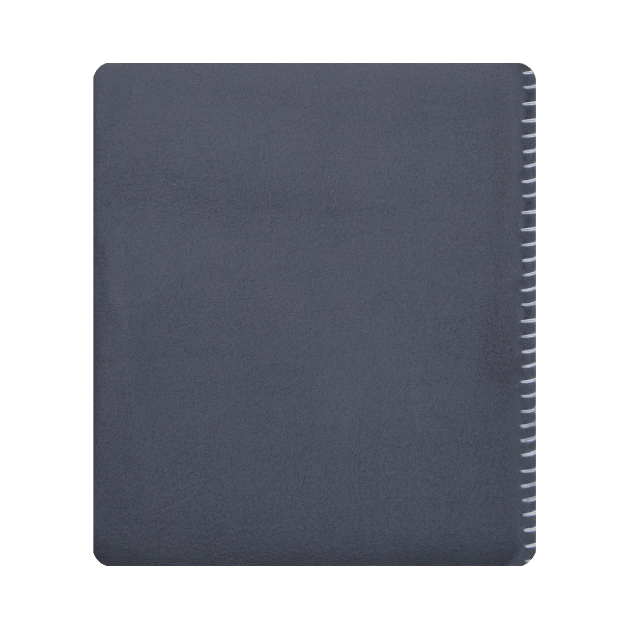 Tarrington House Плед флисовый темно-серый, 130 х 170см