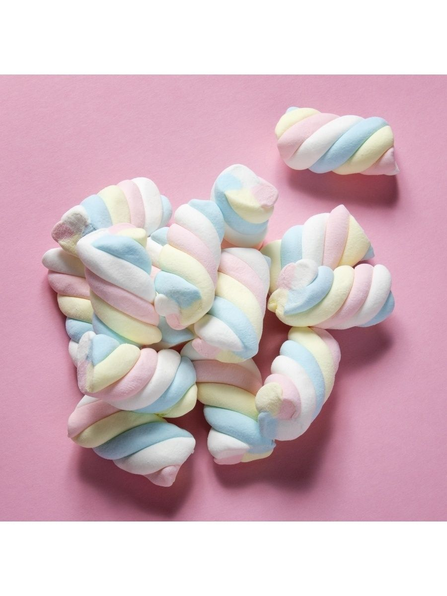 Маршмеллоу Guandy Волшебная страна магические косички фруктовые, 200г