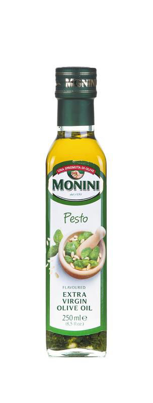 Оливковое масло Monini Pesto Extra Virgin базилик-кедровые орешки 0,25 л