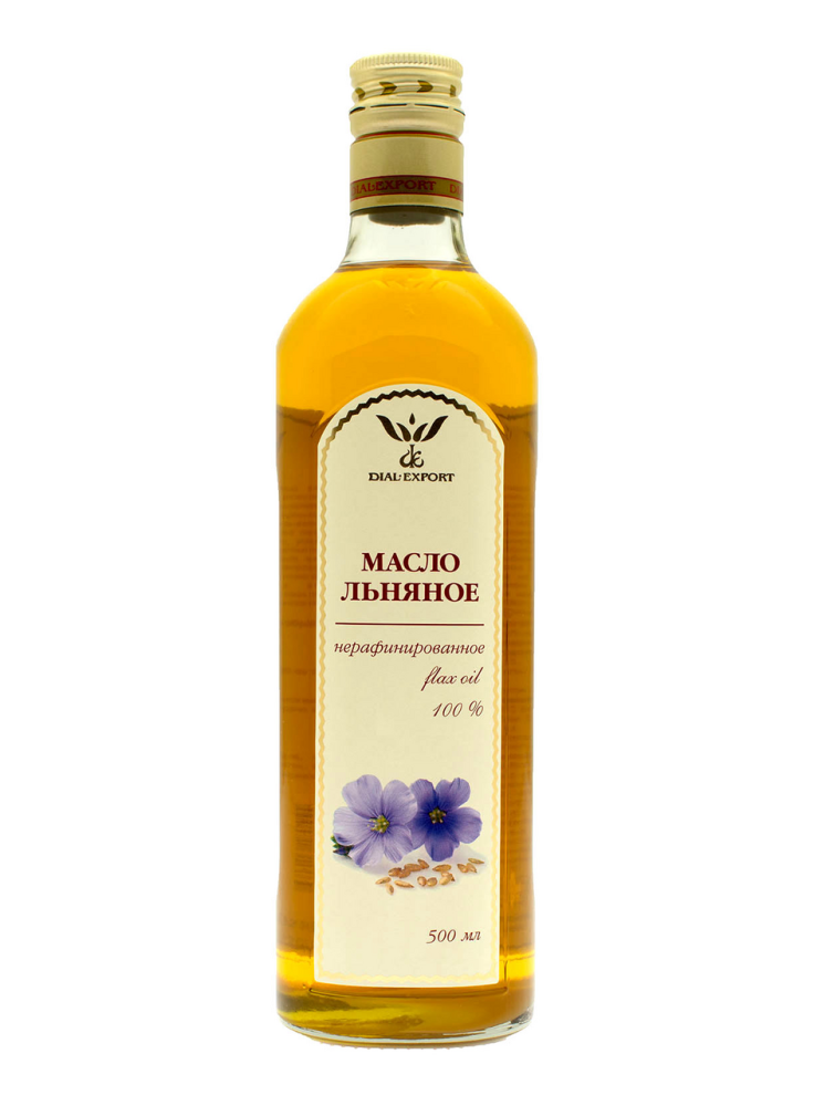 Масло Dial-export льняное нерафинированное, 500мл
