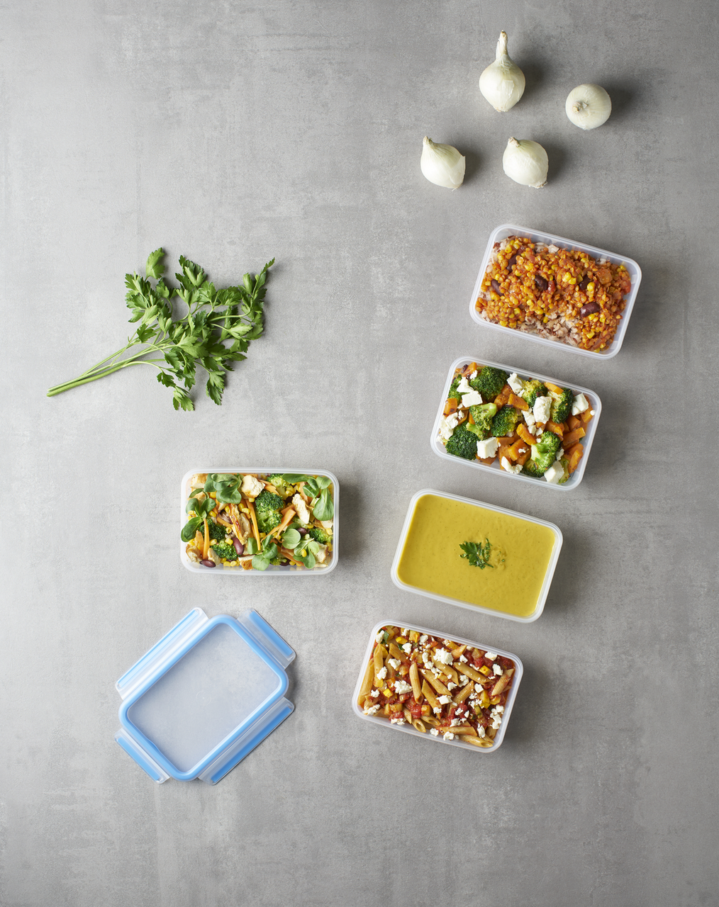 Контейнер Tefal Masterseal Fresh прямоугольный, 1.2л