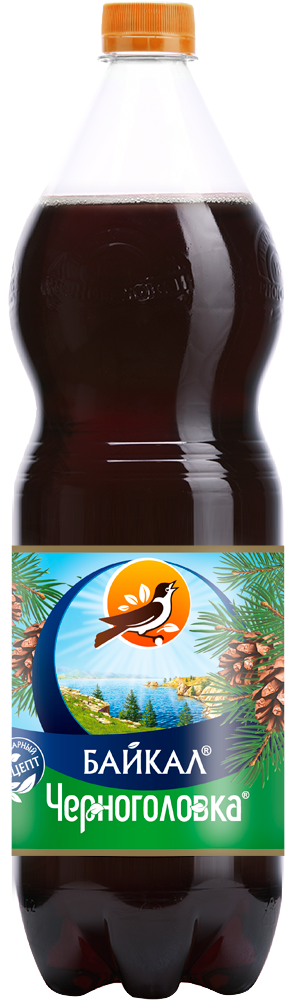 Лимонад Черноголовка Байкал газированный, 1.5л