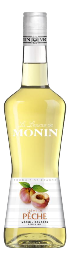 Ликер Monin Creme De Peche со вкусом персика, 0.7л