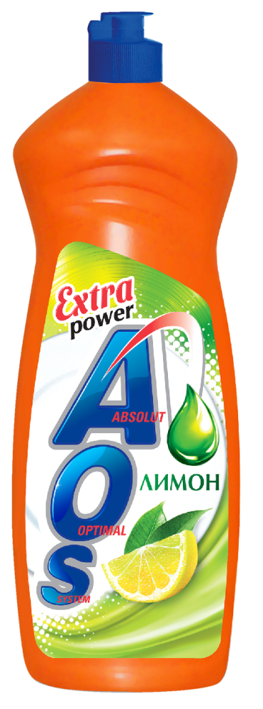 Средство АОS Лимон для мытья посуды 900 мл
