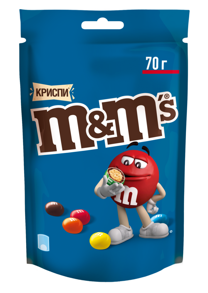 Драже M&M's криспи, 70г
