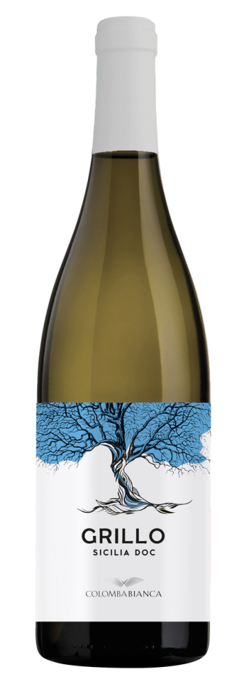 Вино Colomba Bianca Grillo Sicilia белое полусухое, 0.75л