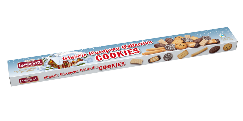 Набор Lambertz Classic Eutopean cookies печенье и вафли, 800г