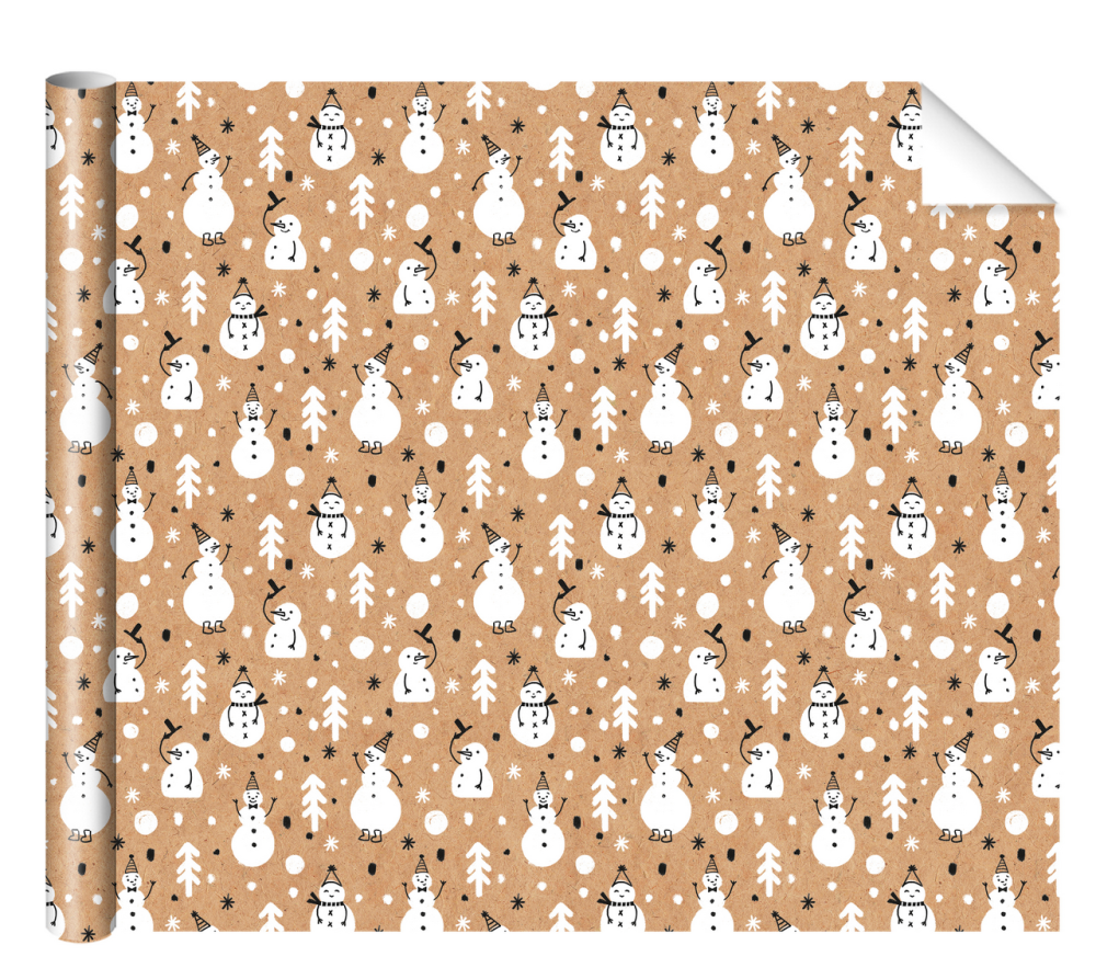 Бумага упаковочная Арт и Дизайн крафтовая черно-белая, 70 x 100см Бумага упаковочная Арт и Дизайн крафтовая черно-белая, 70 x 100см