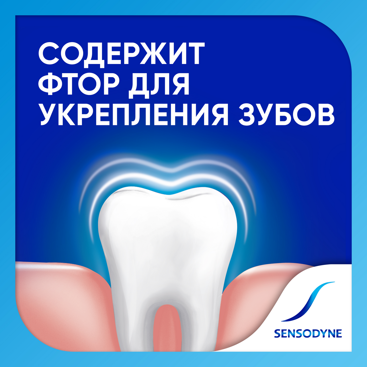 Зубная паста Sensodyne с фтором для чувствительных зубов 75 мл