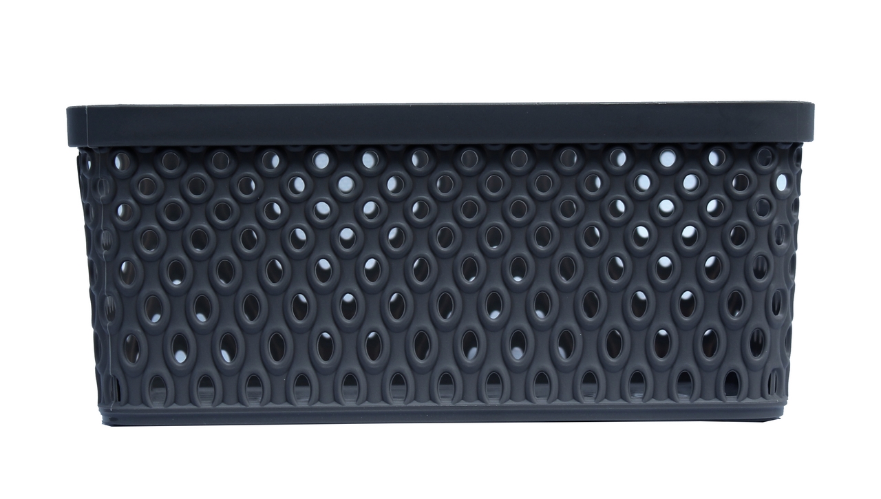 Корзина Smartware Katre Antracite для хранения 11 x 18 x 26, 4.5л