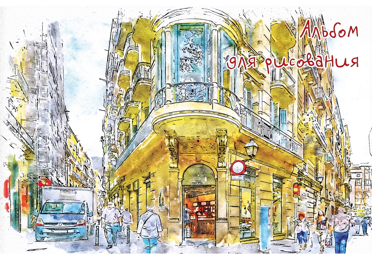 АЛЬБОМ СКР А4/40Л/100Г AS