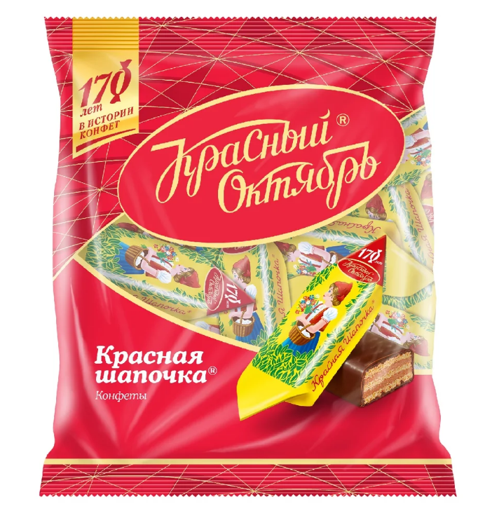 Конфеты Красная шапочка Красный октябрь, 250г