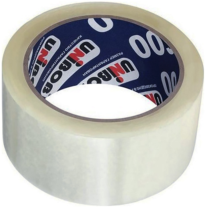 Лента Unibob клейкая прозрачная, 48 x 132см