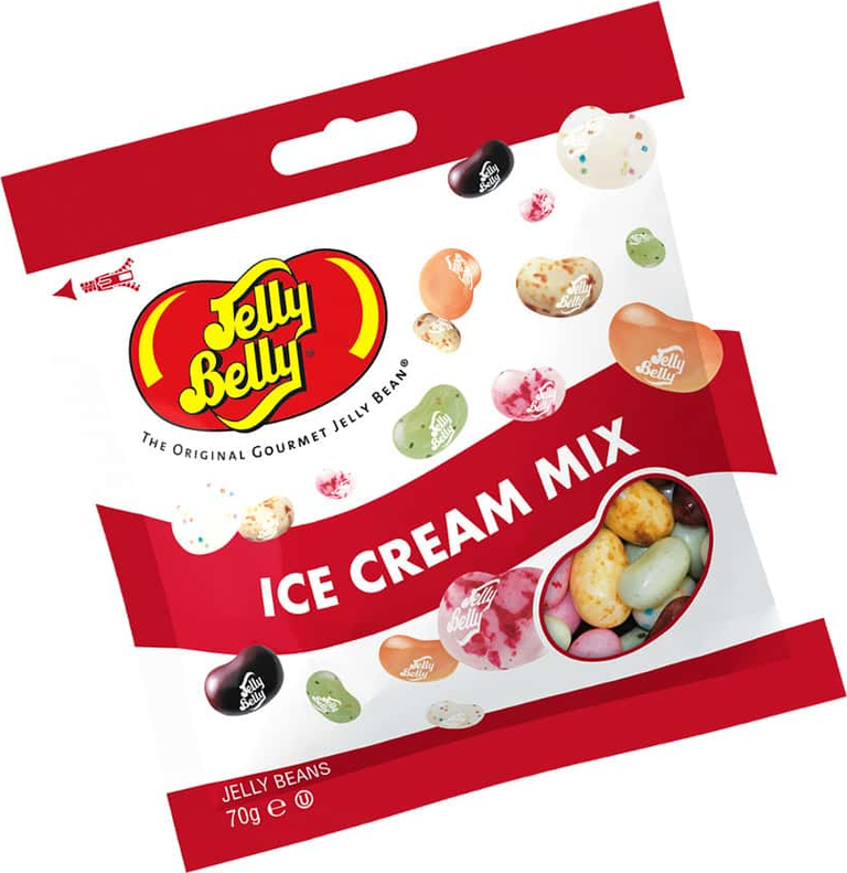 Драже жевательное Jelly Belly ассорти мороженое 70г