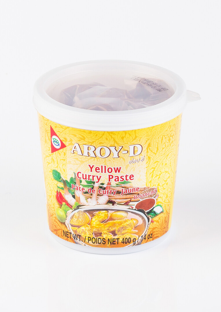 Паста Aroy-D Карри желтая, 400г