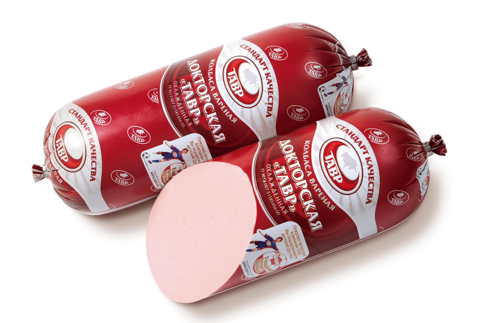 Колбаса Тавр Докторская вареная, ~1.3кг