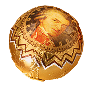 Конфеты Lambertz Mozart марципан в темном шоколаде, 200г