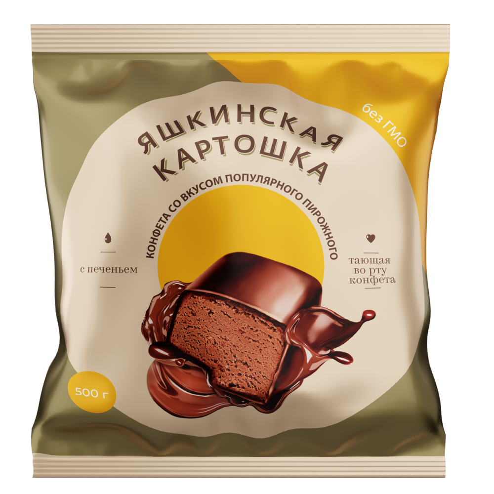 Конфеты Kdv Яшкинская картошка, 500г