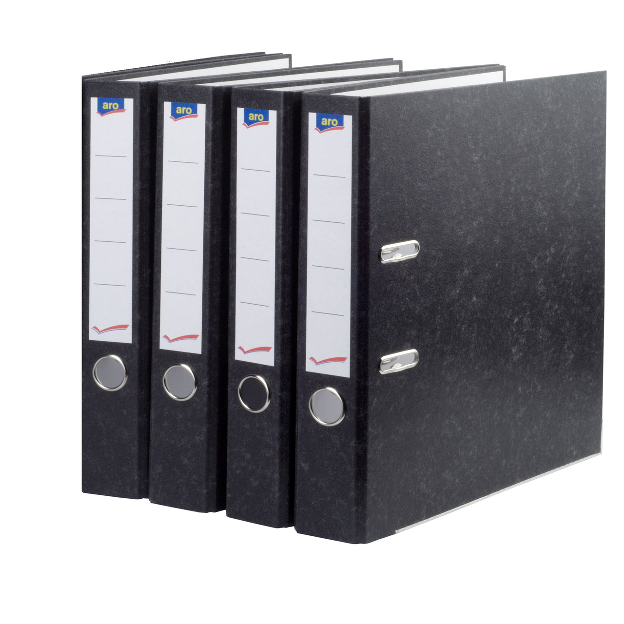 Папка-регистратор Aro Мрамор 70 мм, 4 шт