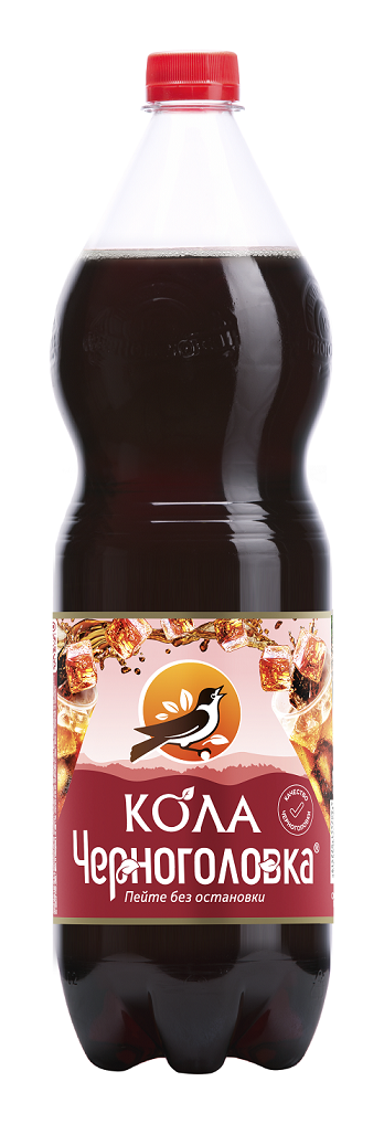 Напиток Черноголовка Кола сильногазированный, 1.5л