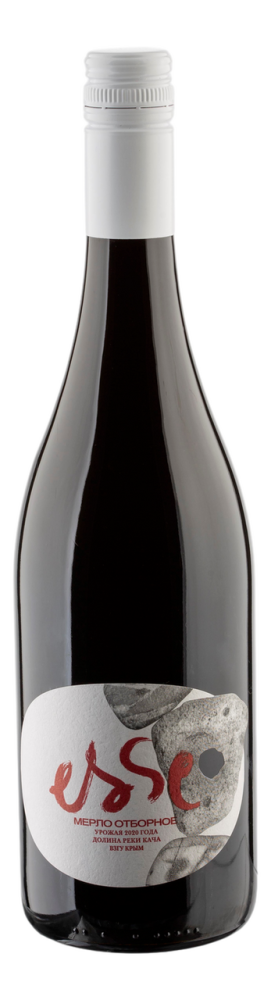 Вино Esse Merlot Select Crimea Satera красное сухое, 0.75л