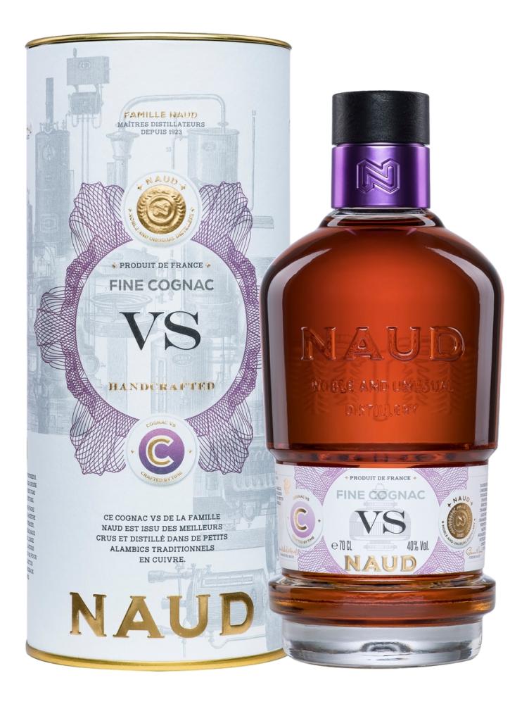 Коньяк Naud VS в подарочной упаковке, 0.7л