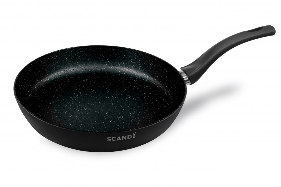 Сковорода Нева металл посуда Scandi литой алюминий, 24см