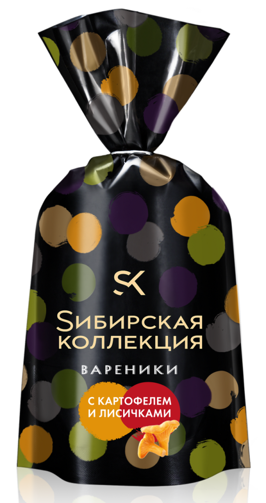 Вареники Сибирская Коллекция с картофелем и лисичками 700 г