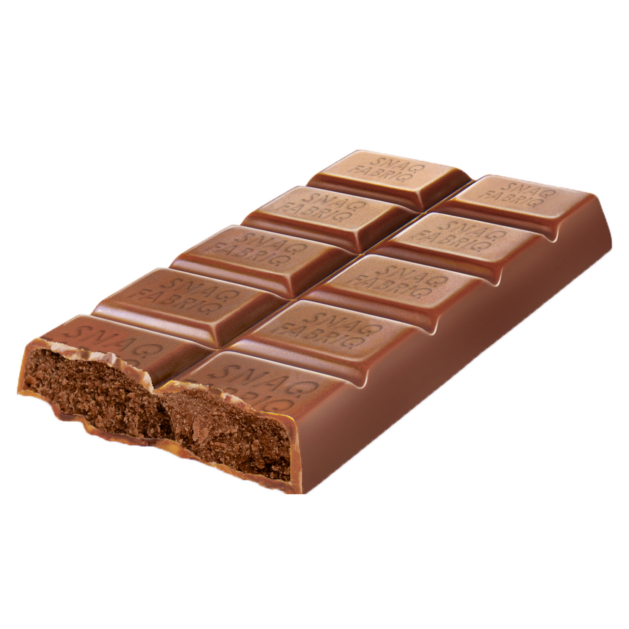 Шоколад молочный Snaq Fabriq Milky с шоколадно-ореховой пастой без сахара, 55г