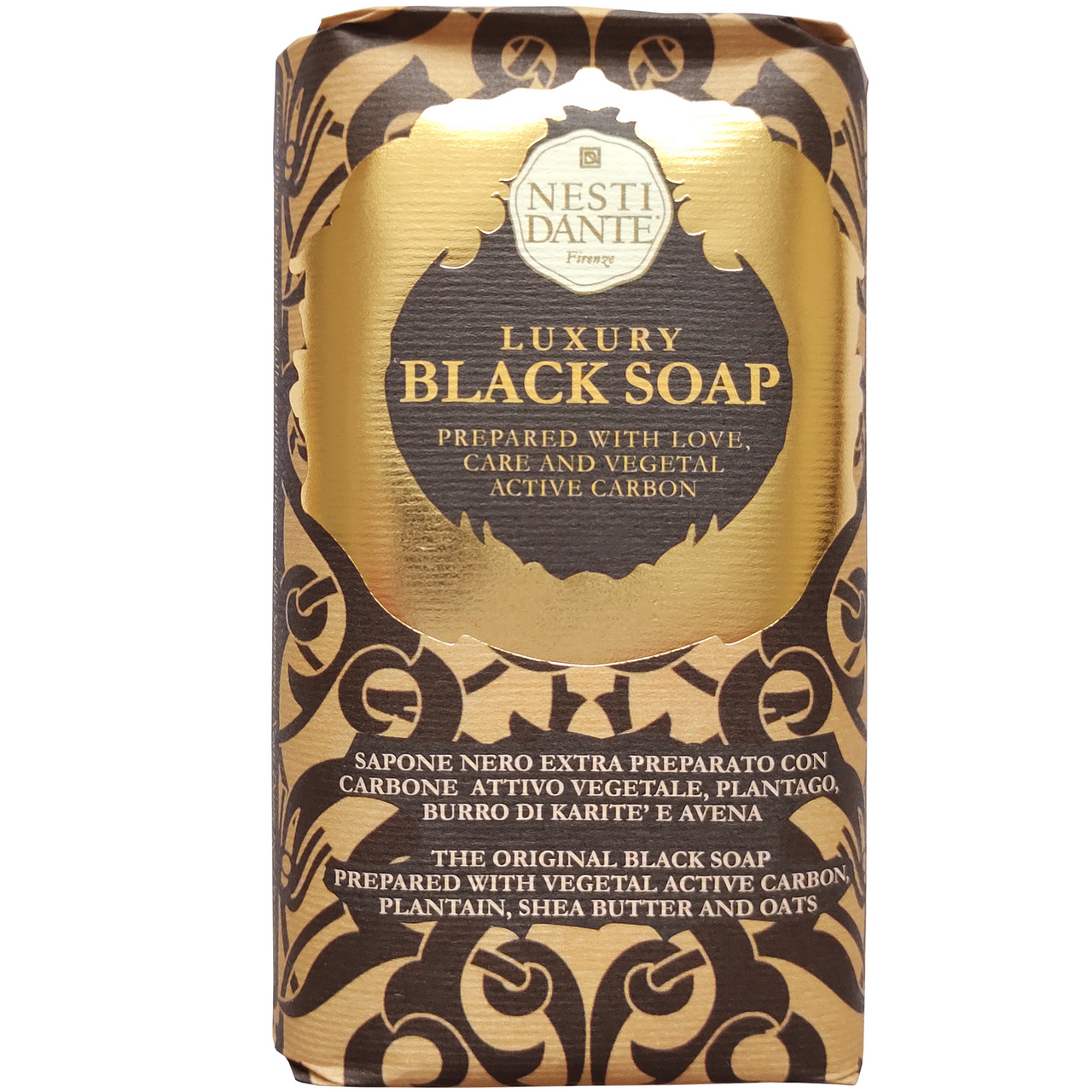 Мыло Nesti Dante роскошное черное, 250г