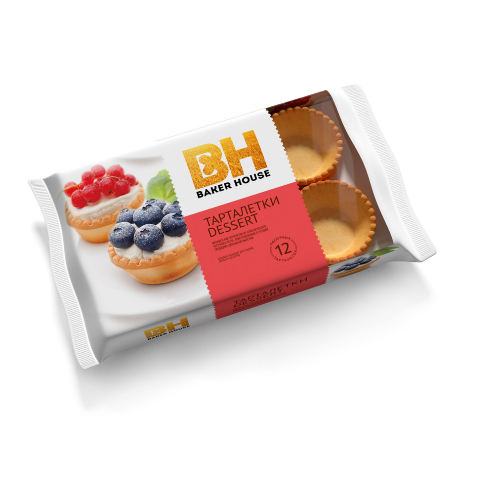 Тарталетки Baker House Десертные, 180г