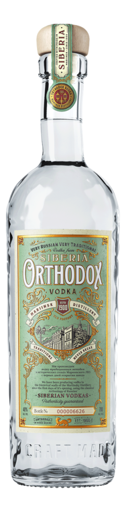 Водка Orthodox 0.7л