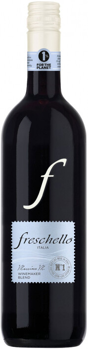 Вино Freschello Rosso красное полусухое, 0.75л