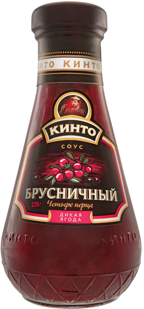 Соус Кинто Брусничный четыре перца 320 г