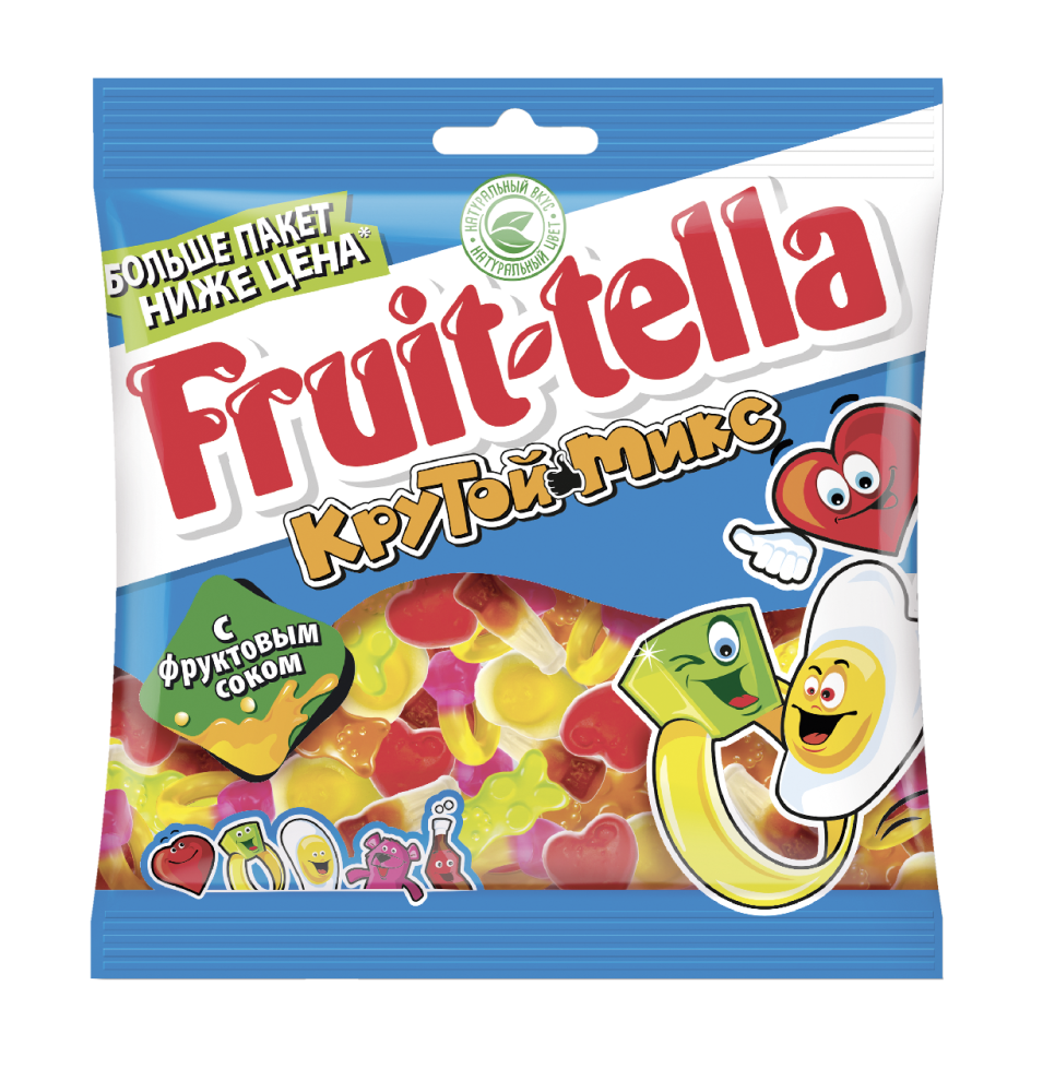 Мармелад жевательный Fruittella Крутой Микс 0,15кг