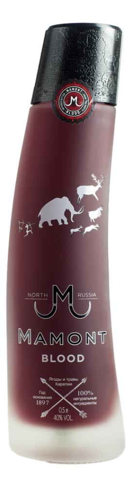 Настойка Mamont Blood полусладкая 40% 0,5 л