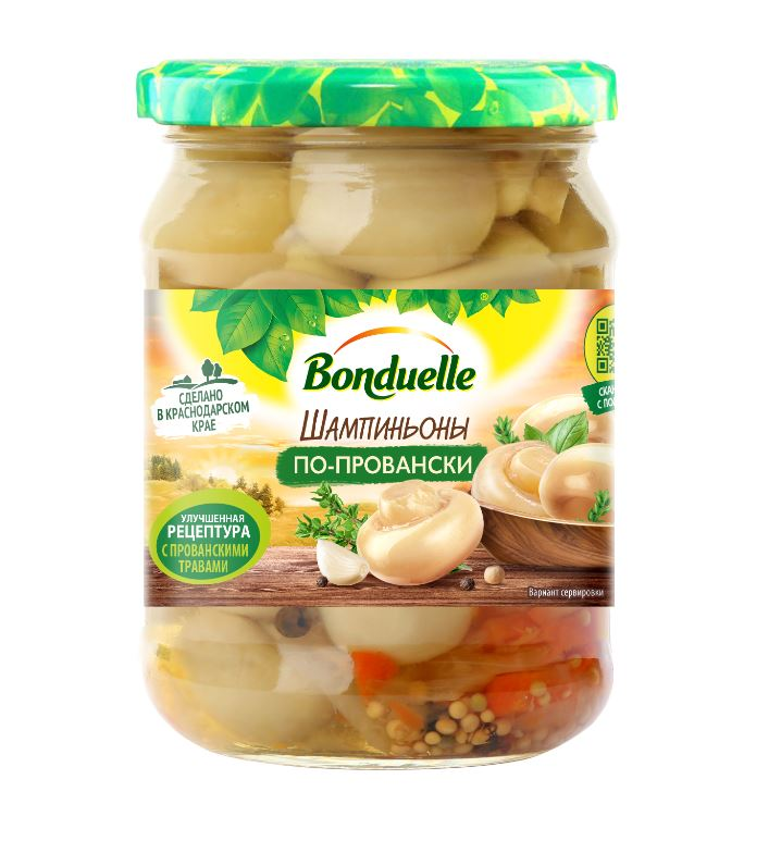 Шампиньоны Bonduelle по-провански, 500мл