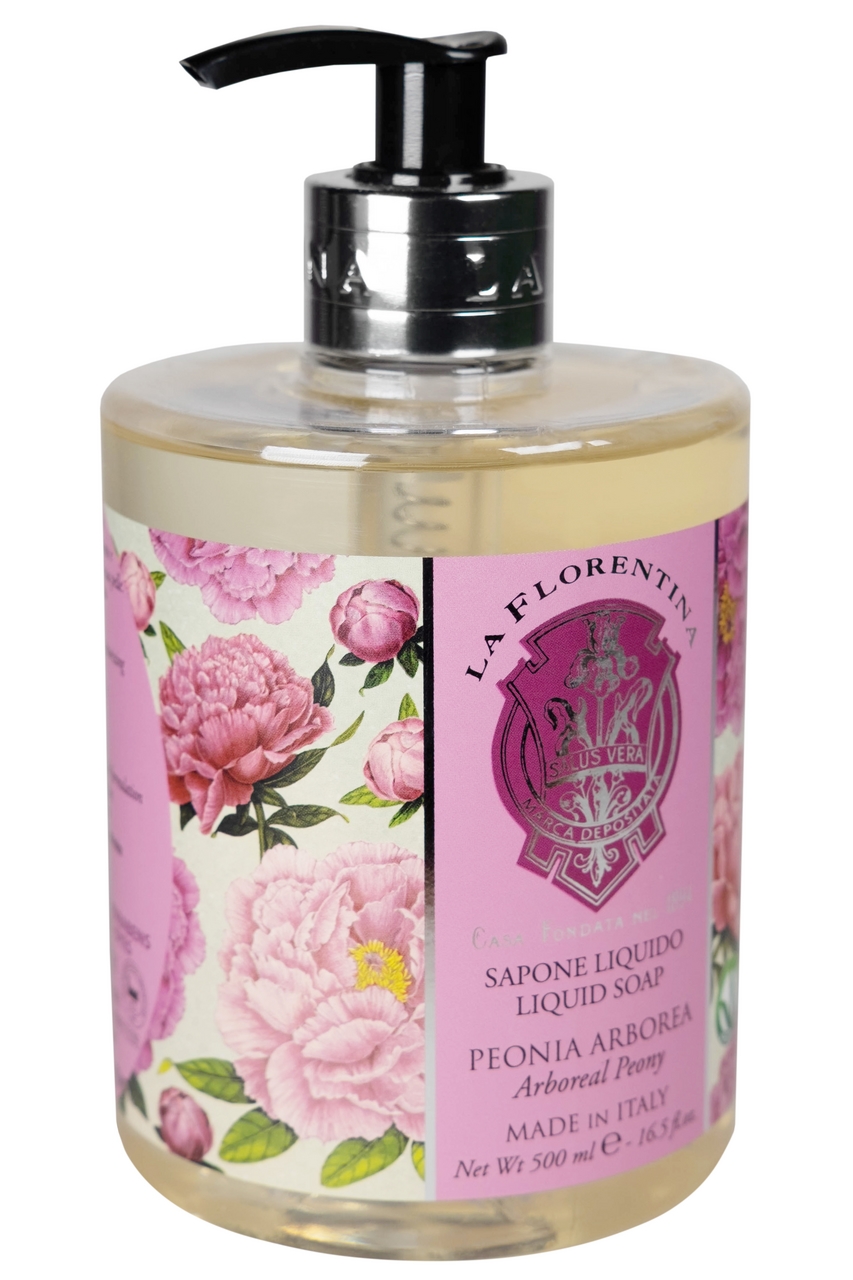 Мыло жидкое La Florentina изысканный пион, 500мл Мыло жидкое La Florentina изысканный пион, 500мл