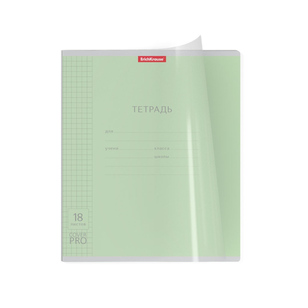 ТЕТРАДЬ 18Л ОДНОТОН С ОБЛОЖКОЙ