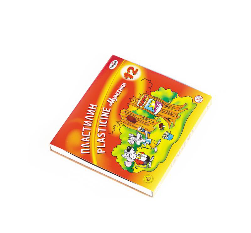 Пластилин Гамма Мультики 12 цветов