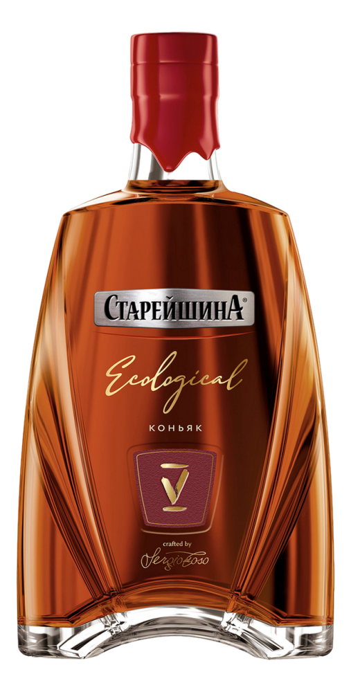 Коньяк Старейшина 5 лет, 1л
