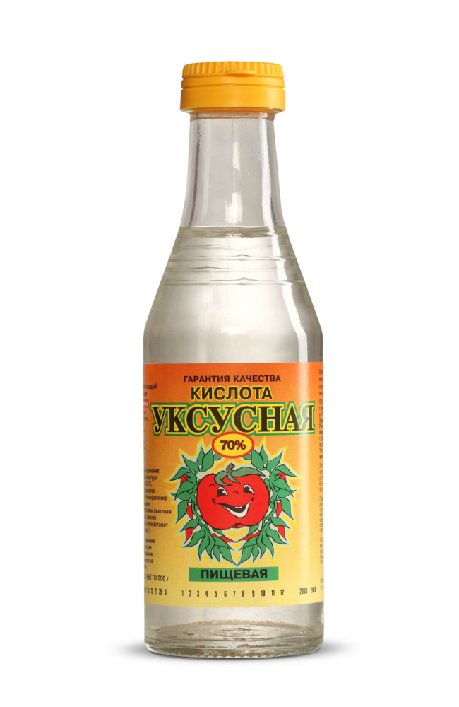 Кислота уксусная Абрико пищевая, 180г