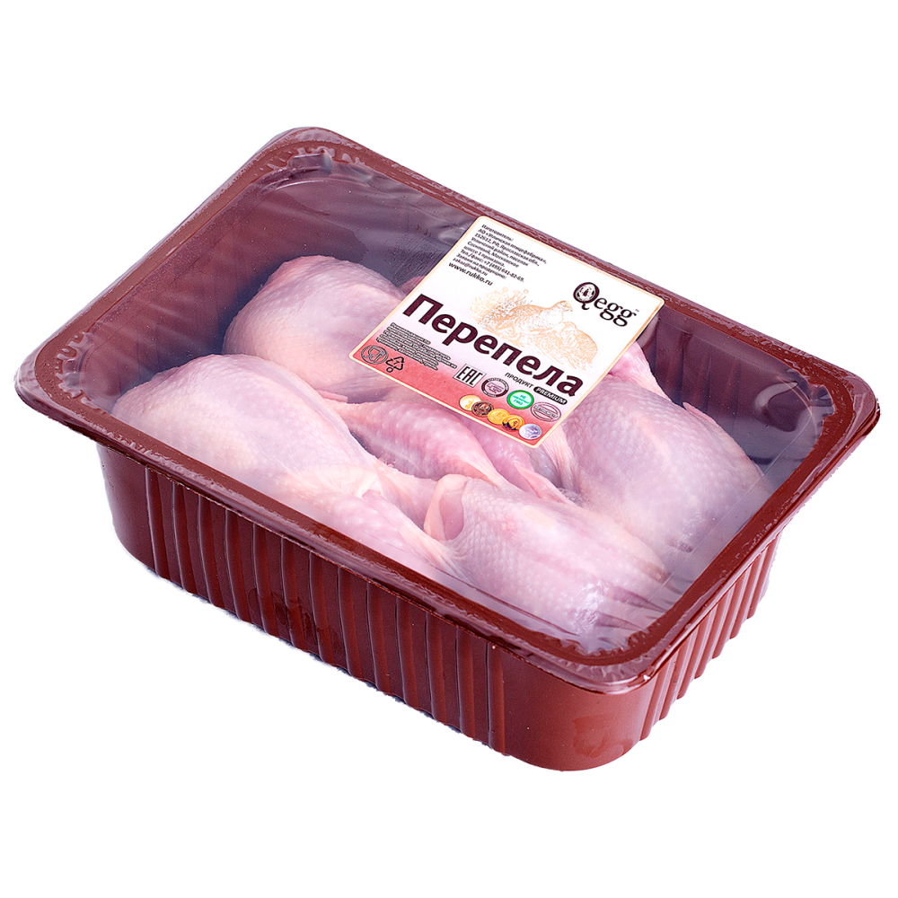 Тушка перепела Qegg Премиум замороженная ~550 г